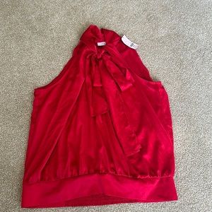Satin like nwt shirt perfect for Valentine’s Day.